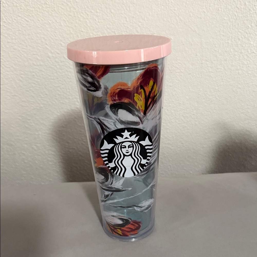 🥤Buy 2 Cups Get 1 FREE - Starbucks Peony Flower Floral Venti Cold Cup Tumbler